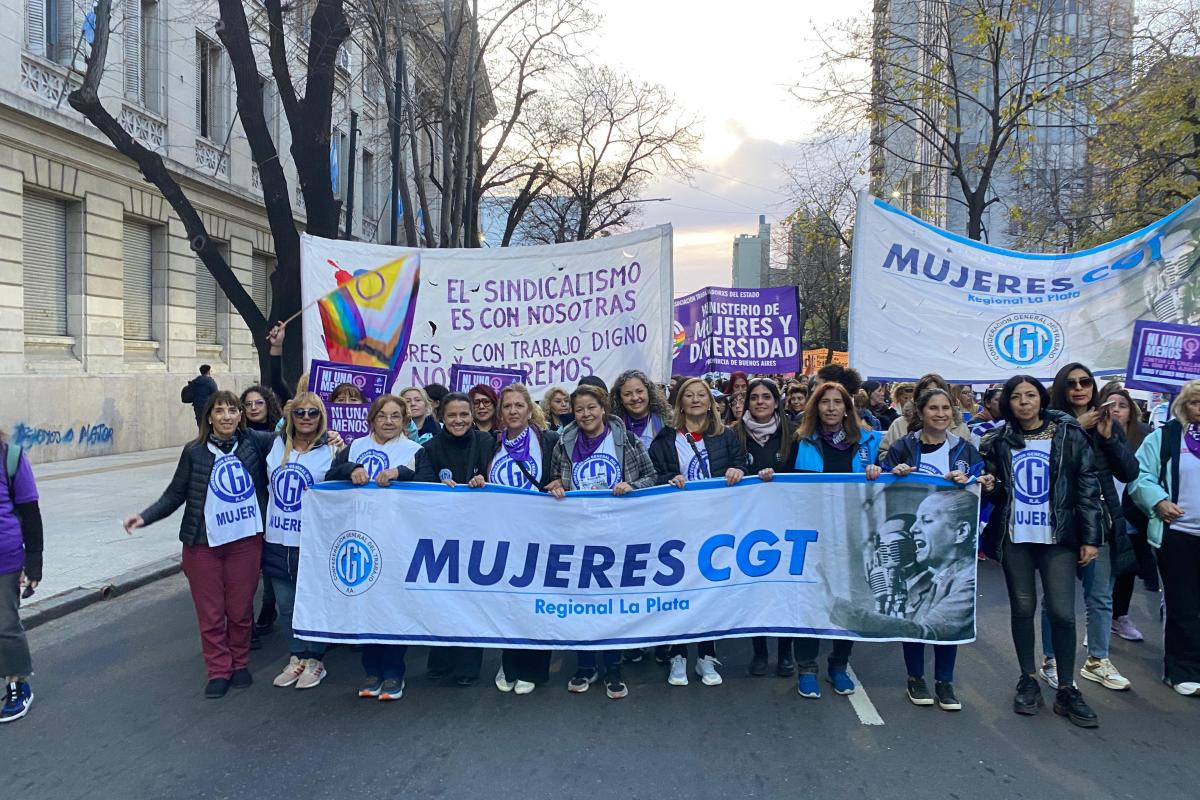 La CGT Regional La Plata realizará el III Plenario de Mujeres Sindicalistas