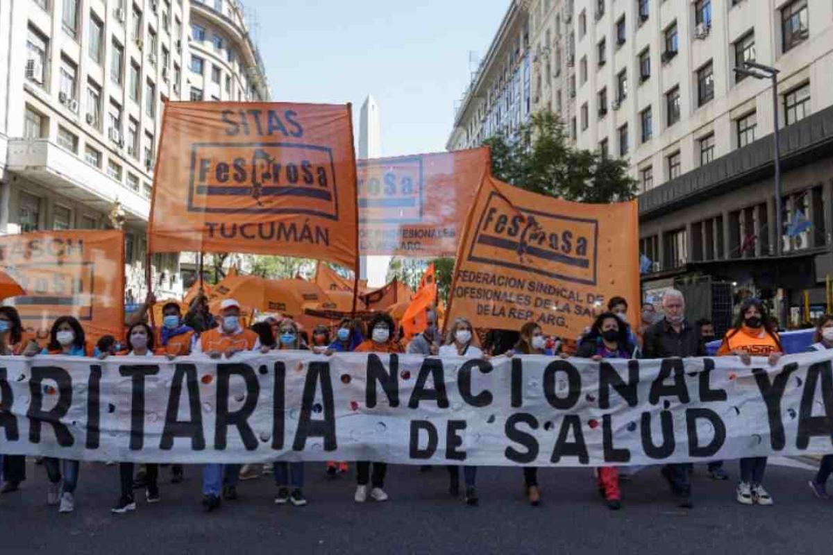 El 17 de julio, la salud se planta: paro nacional, marcha al Congreso y reclamo contra la precarización laboral