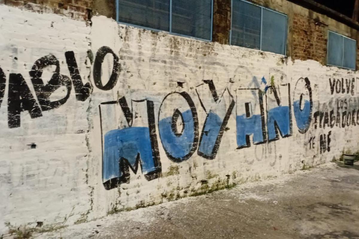 “Pablo Moyano, volvé”: las pintadas que encendieron la interna camionera en el Conurbano