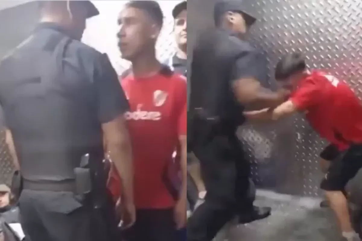 El video viral del tren Belgrano Norte: un efectivo policial fue agredido por un pasajero durante el viaje