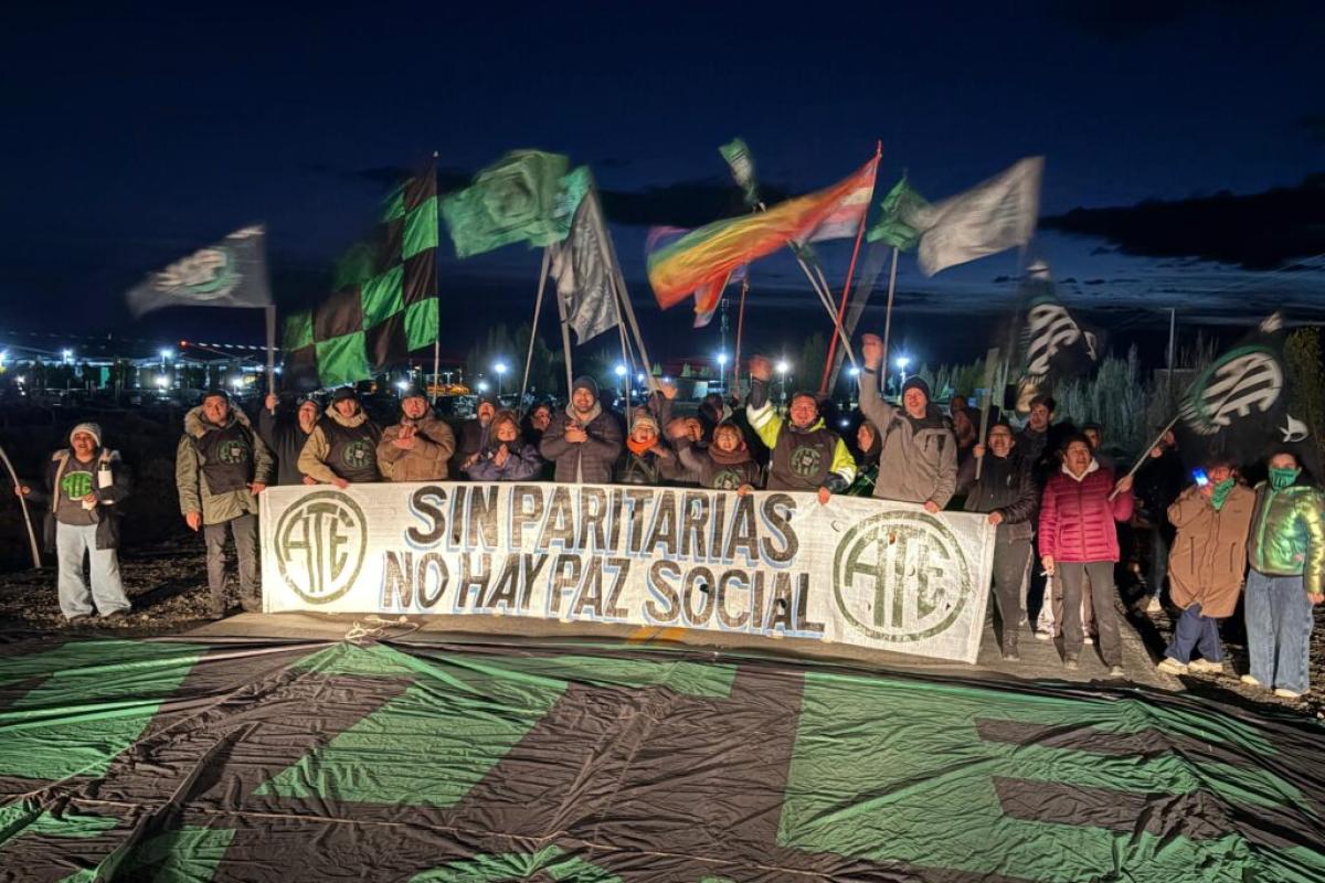 ATE bloquea aeropuertos y endurece el paro nacional: “Si no hay plata para los trabajadores, no habrá paz”
