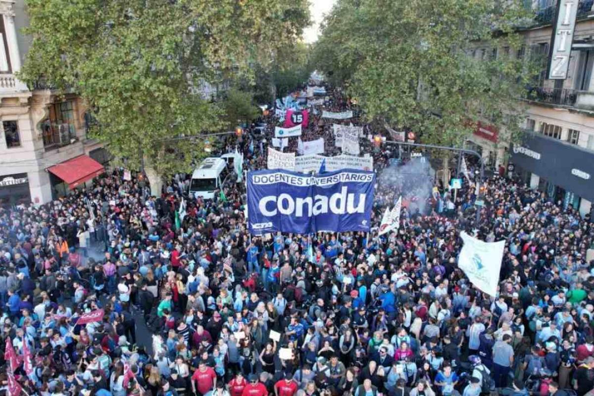 La CONADU convocó a un paro nacional universitario de 72 horas por salarios y financiamiento