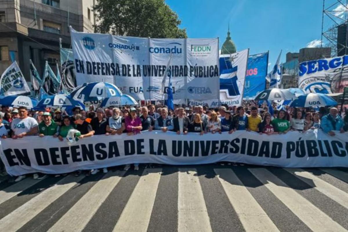 Universidades: gremios, estudiantes y rectores ratifican la unidad rumbo a la Marcha Federal del 12 de mayo