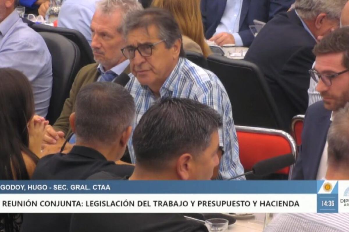 Cachorro Godoy: “Es de clara inconstitucionalidad y está en contra de todos los trabajadores”