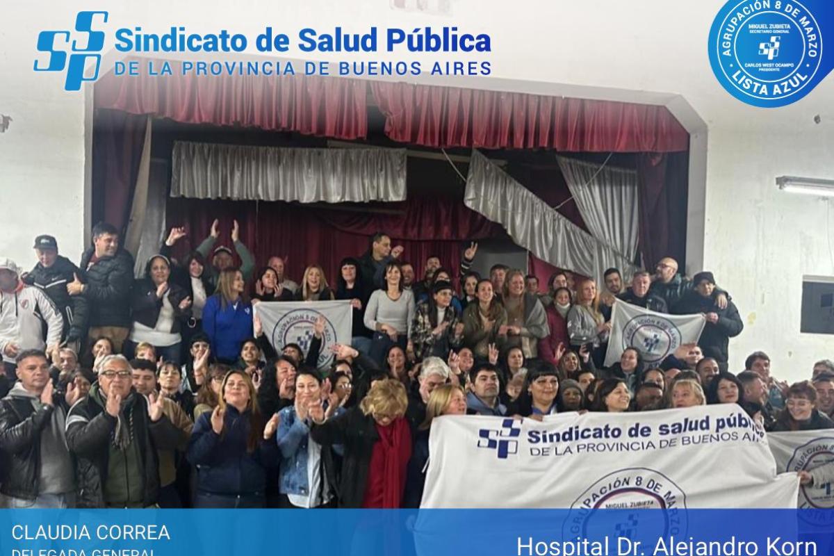 Claudia Correa busca renovar su representación en el Sindicato de Salud Pública