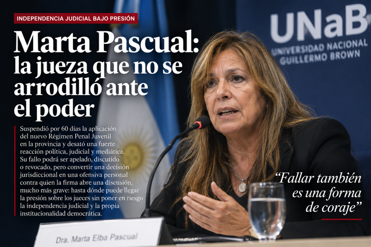 MARTA PASCUAL, LA JUEZA QUE NO SE ARRODILLÓ: CUANDO FALLAR CONTRA LA CORRIENTE SE CONVIERTE EN UN ACTO DE VALENTÍA