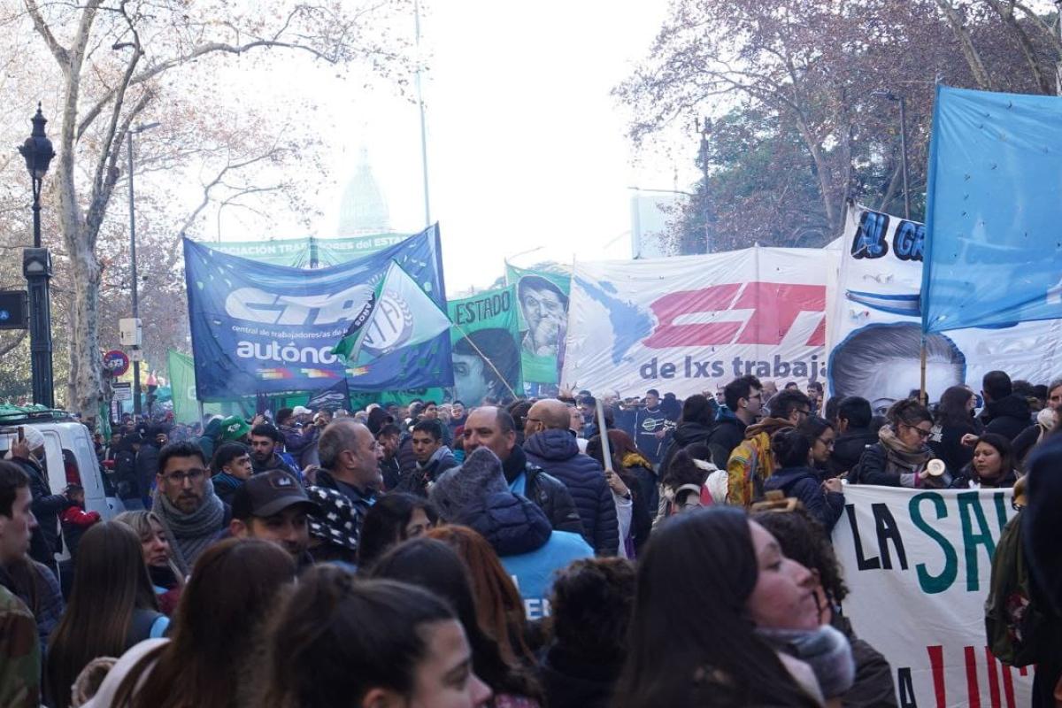 Las CTA se suman a la marcha del 18 contra la reforma laboral: denuncian que “no moderniza nada” y responde a “abogados de los grandes grupos empresarios”