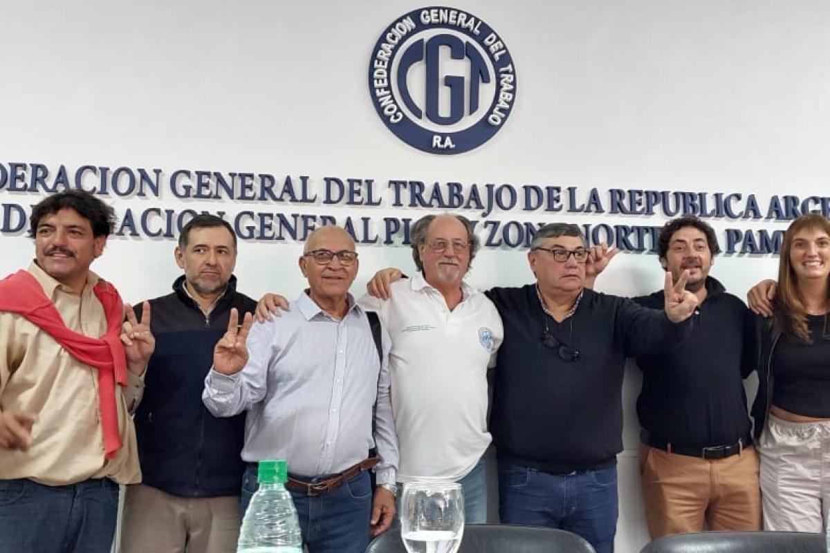 Ziliotto en el Plenario Patagónico de la CGT: