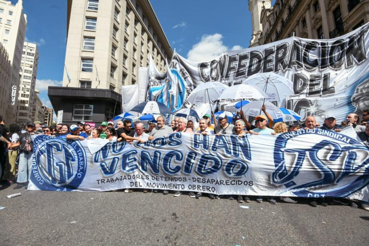 #24M: la CGT prepara su pabellón de memoria obrera en la ex ESMA en medio de tensiones políticas