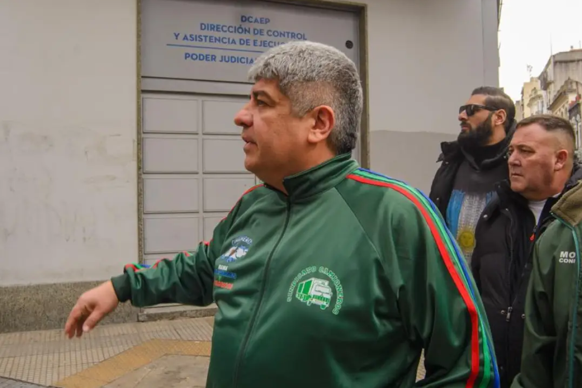 Pablo Moyano encabeza la protesta de Camioneros contra el Gobierno porteño por la continuidad laboral