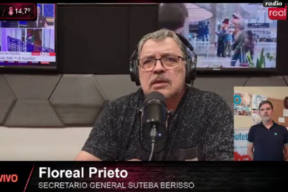 Floreal Prieto: “La escuela es la caja de resonancia de la crisis social que atraviesa el país”