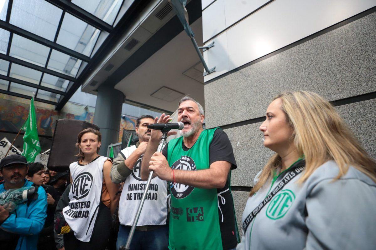 ATE denunció un vaciamiento en la Secretaría de Trabajo y alertó por el destino del histórico edificio de Callao