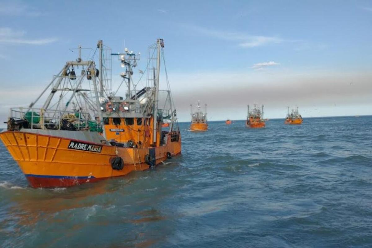 Paro total de los gremios navales en Chubut por el impacto salarial del aumento del canon al langostino