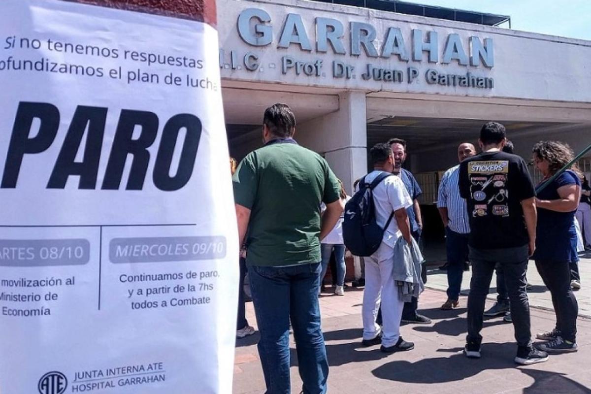 Paro de 24 Horas en el Hospital Garrahan: