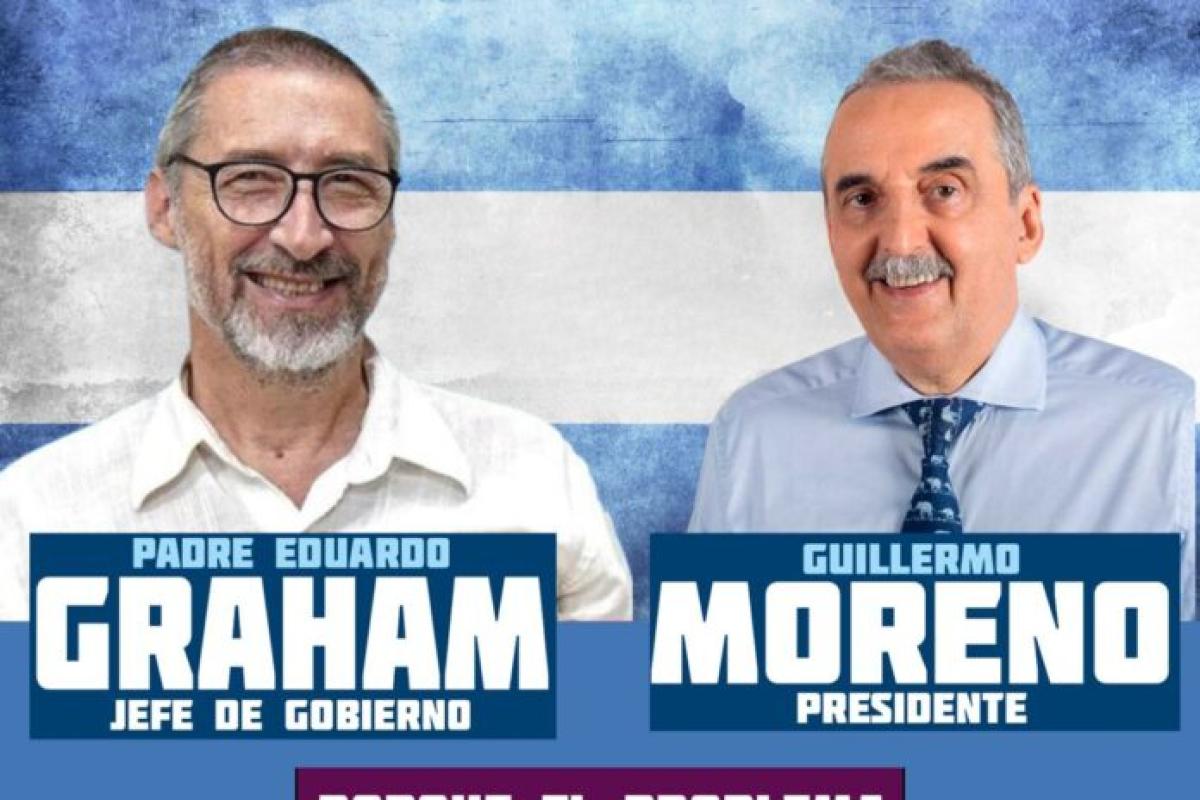 CABA: Guillermo Moreno presenta a un cura como candidato a Jefe de Gobierno Porteño