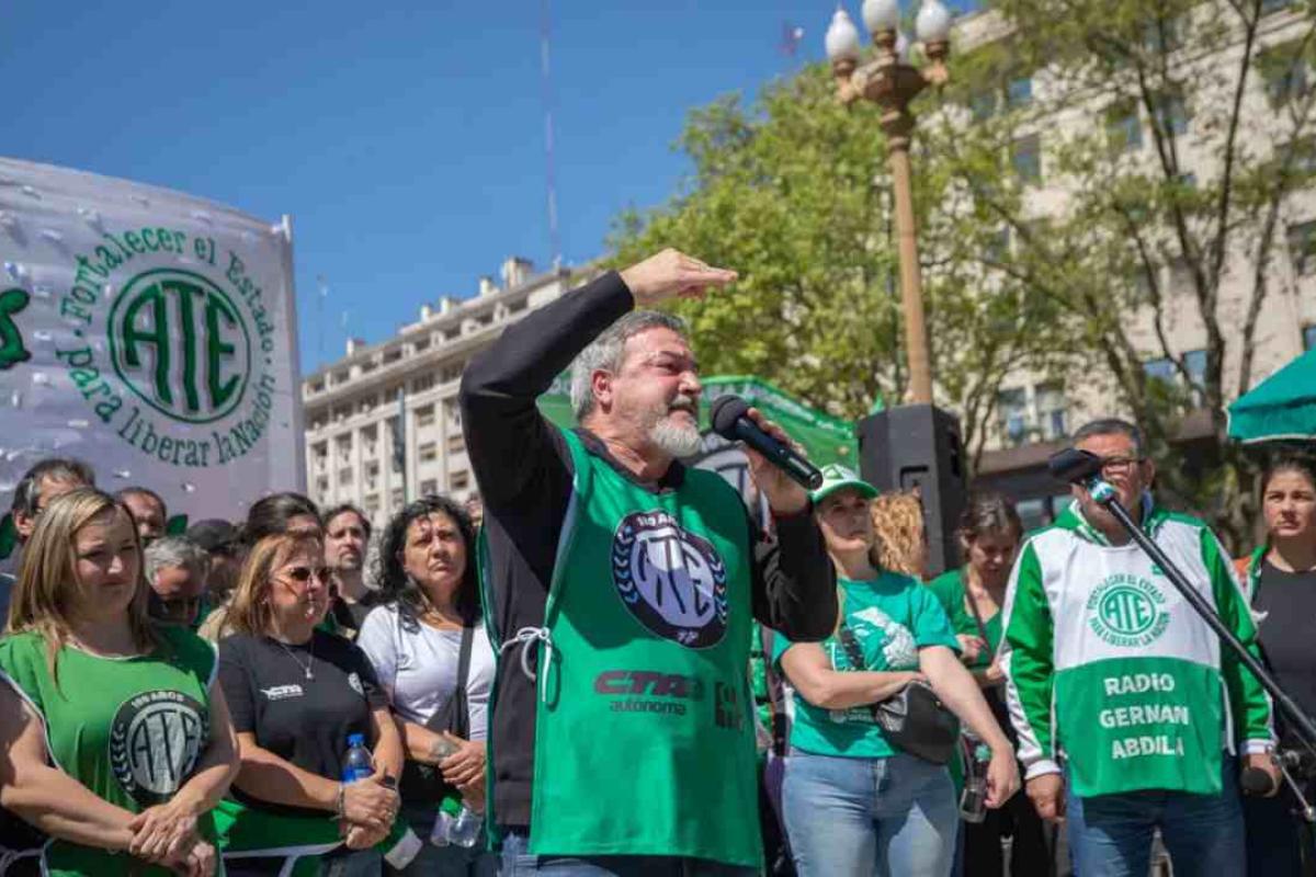 ATE convoca a un paro nacional y se suma a la movilización del 18 de junio en apoyo a Cristina Kirchner