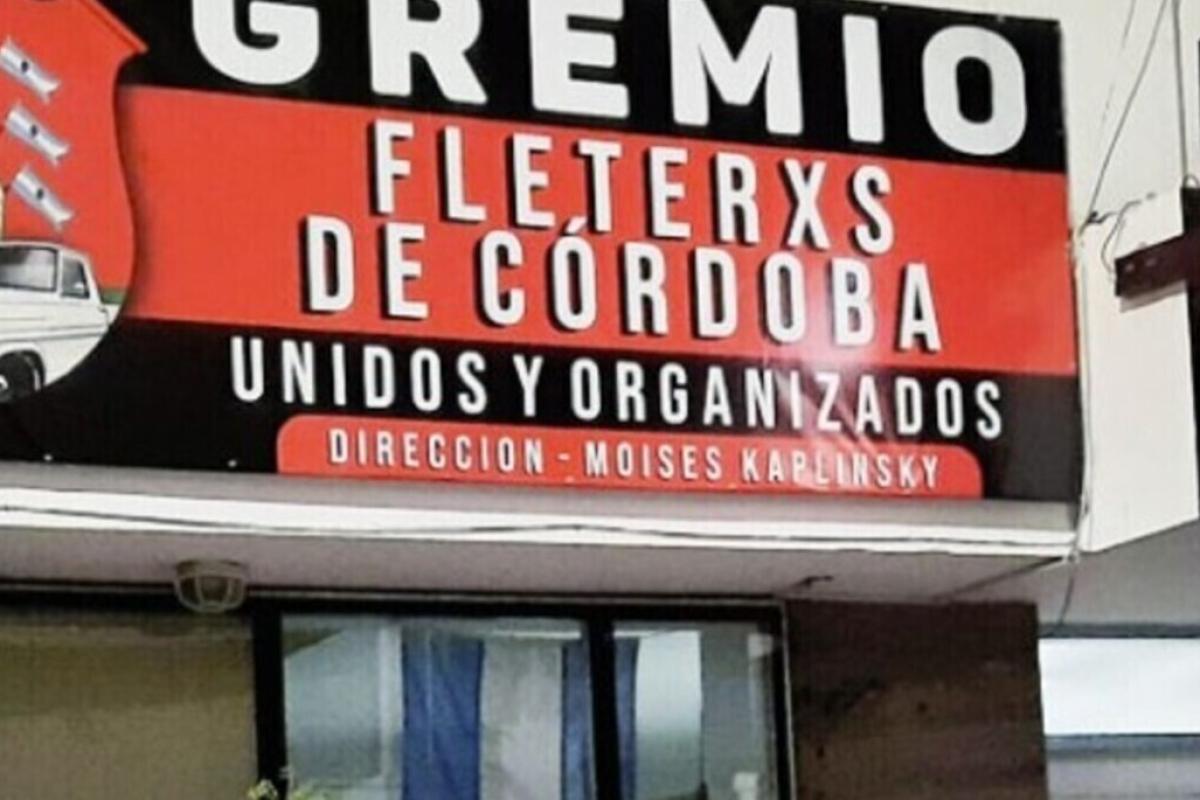 Moisés Kaplinsky, de la Unión de Fleteros de Córdoba: ''Somos trabajadores legítimos y luchamos contra los oligopolios''