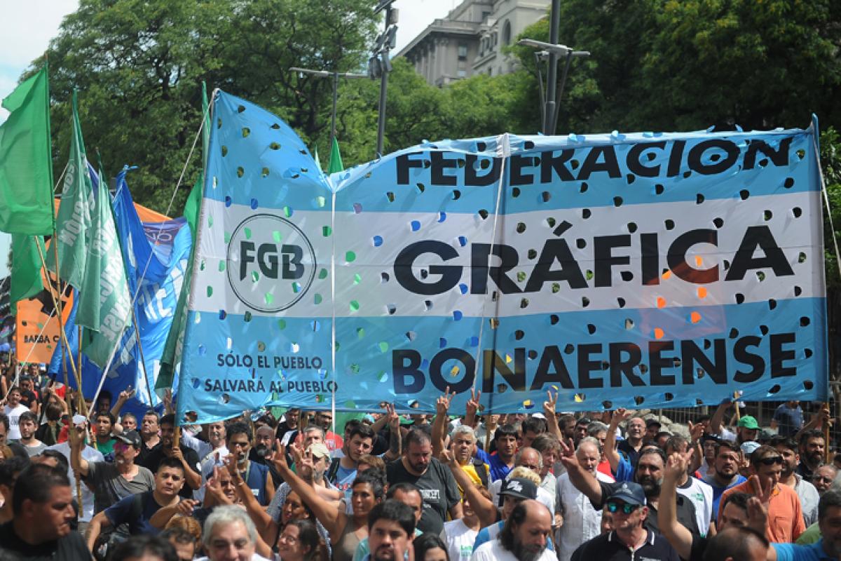 La Federación Gráfica Bonaerense denuncia al Gobierno por trabar un acuerdo paritario ya firmado