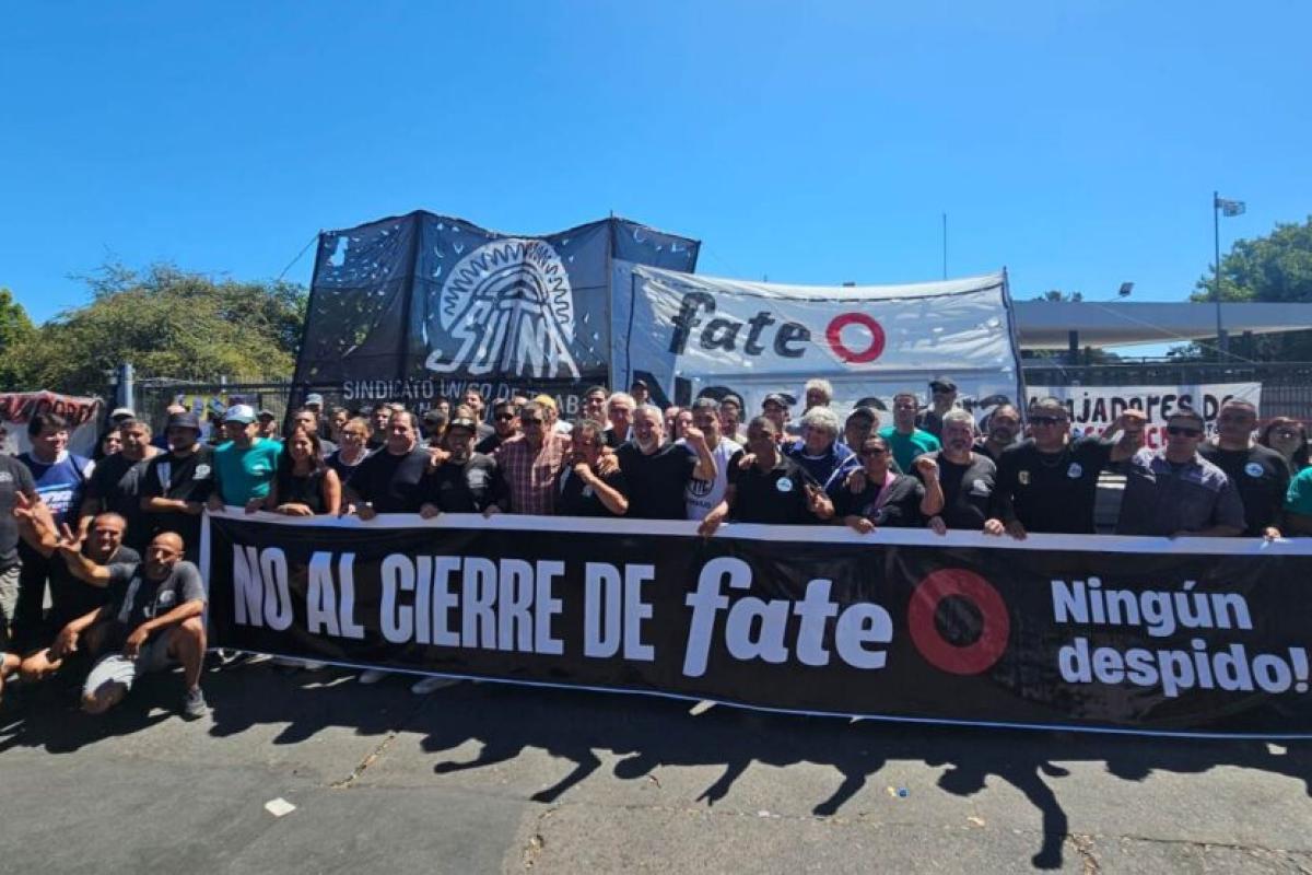 Revés judicial para FATE: la Cámara de San Isidro anuló el desalojo de los trabajadores de la planta