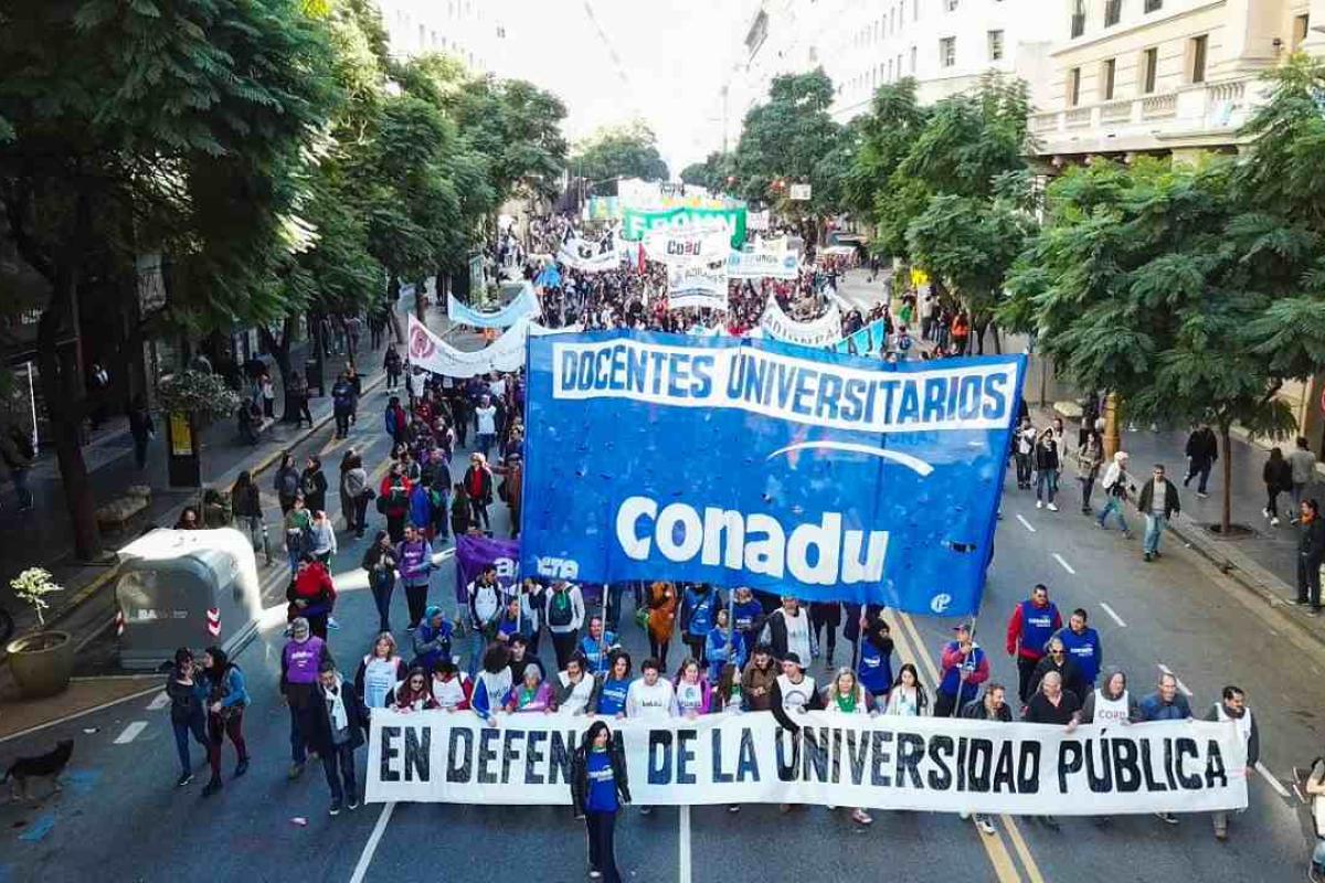 Docentes universitarios lanzan paros de 48 horas y preparan una nueva Marcha Federal