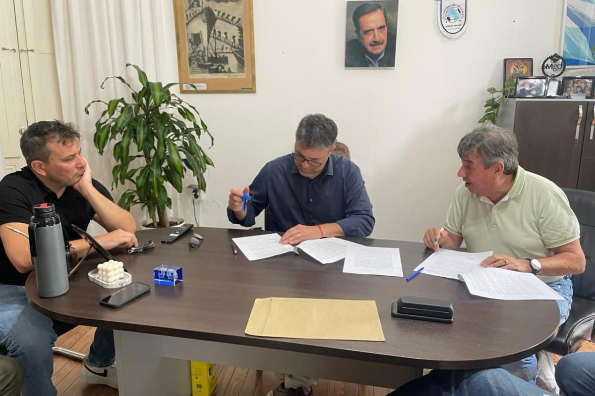 Magdalena: el Sindicato de Empleados Municipales inauguró su nueva sede y firmó acuerdos con el municipio