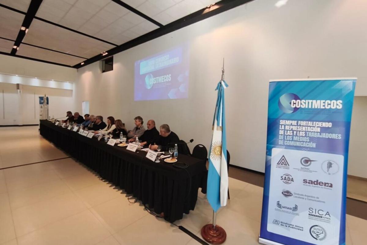 COSITMECOS renovó su conducción y sumó sindicatos: apuesta a la unidad del sector de medios