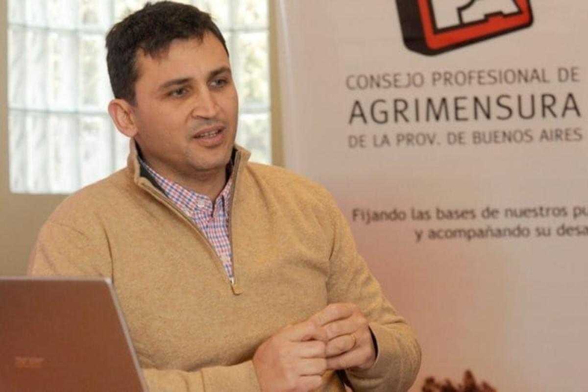 Reinaldo Beain: “La agrimensura es la profesión más linda del mundo y estamos invitando a los jóvenes a descubrirla”