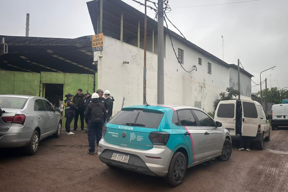 Rescataron a 14 trabajadores víctimas de explotación laboral en una planta clandestina de baterías en Tortuguitas