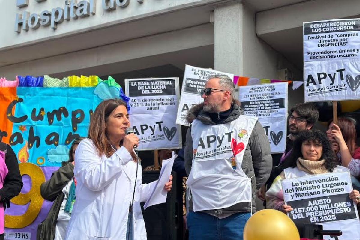 El Garrahan pide el desafuero de la gremialista Norma Lezana y busca avanzar con su despido