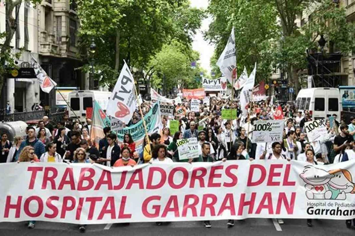 Nuevo paro en el Hospital Garrahan y movilización prevista para el 17 de julio: fuerte respaldo del equipo de salud y la comunidad
