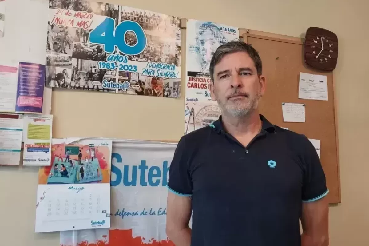 Floreal Prieto, de SUTEBA Berisso: “No sobra ningún puesto de trabajo; hay que mejorar la calidad educativa”