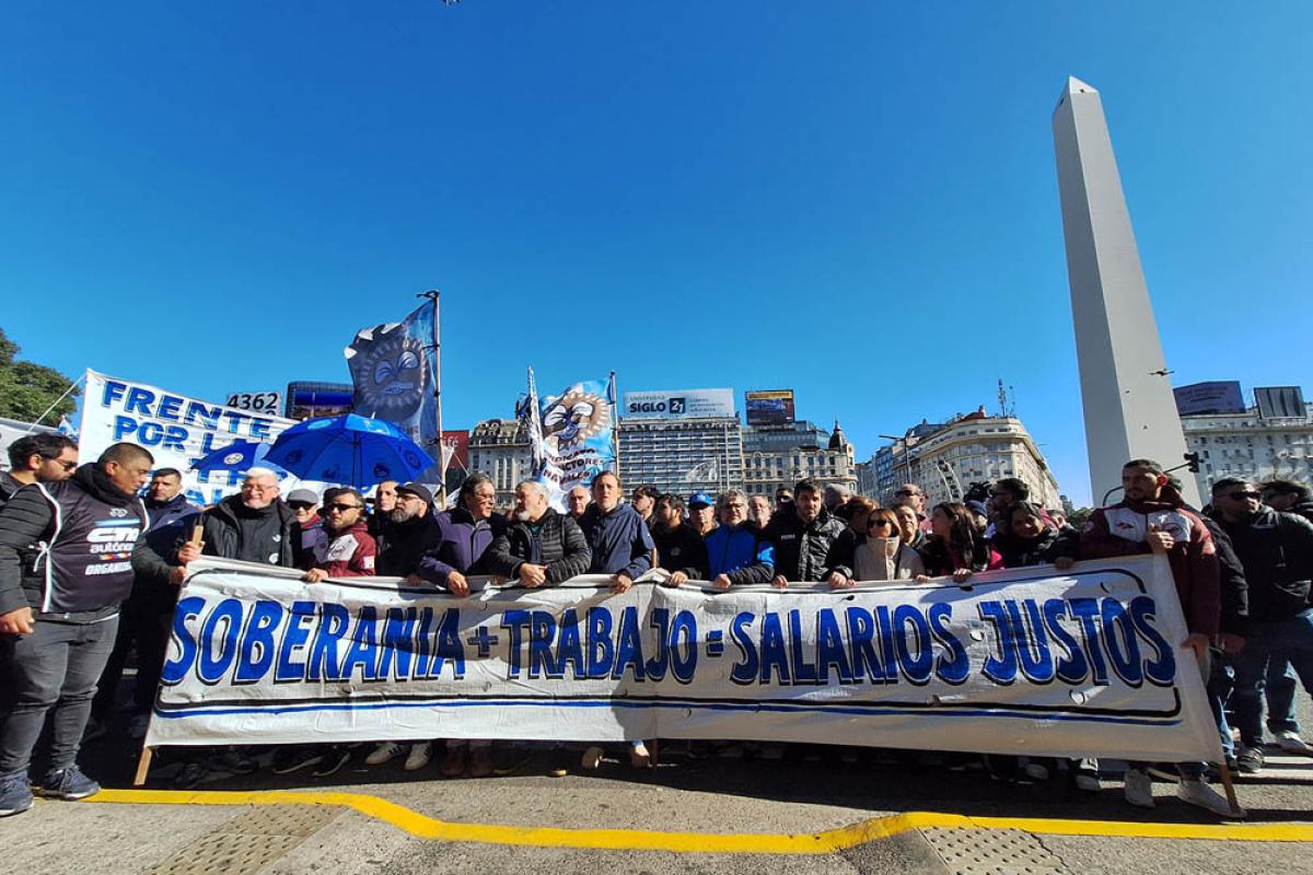 Daniel Yofra apuntó contra la CGT y pidió un frente sindical: “No nos hacemos los boludos, salimos a pelear por toda la clase”