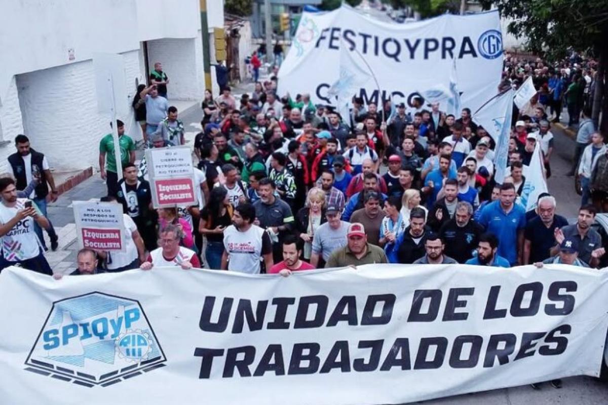 Preocupación gremial por la paralización de Petroquímica Río Tercero: FESTIQyPRA exige respuestas y garantías laborales