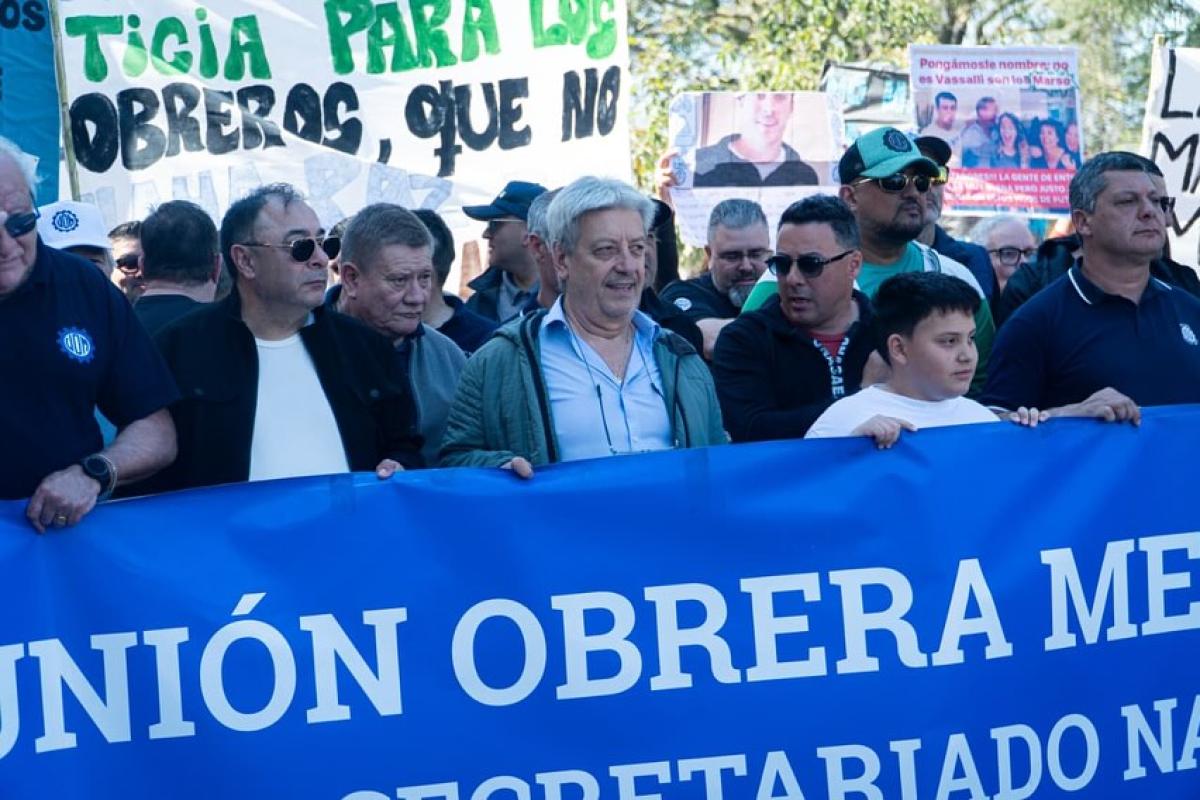 Furlán advirtió que la UOM ya perdió 26.000 empleos y comparó la política económica de Milei con la de Menem