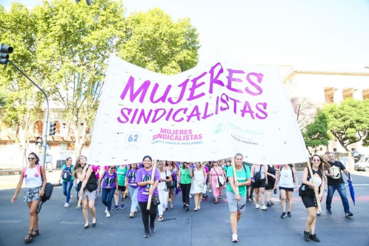 8M: Mujeres sindicalistas convocan a marchar a Plaza de Mayo contra el ajuste y la reforma laboral