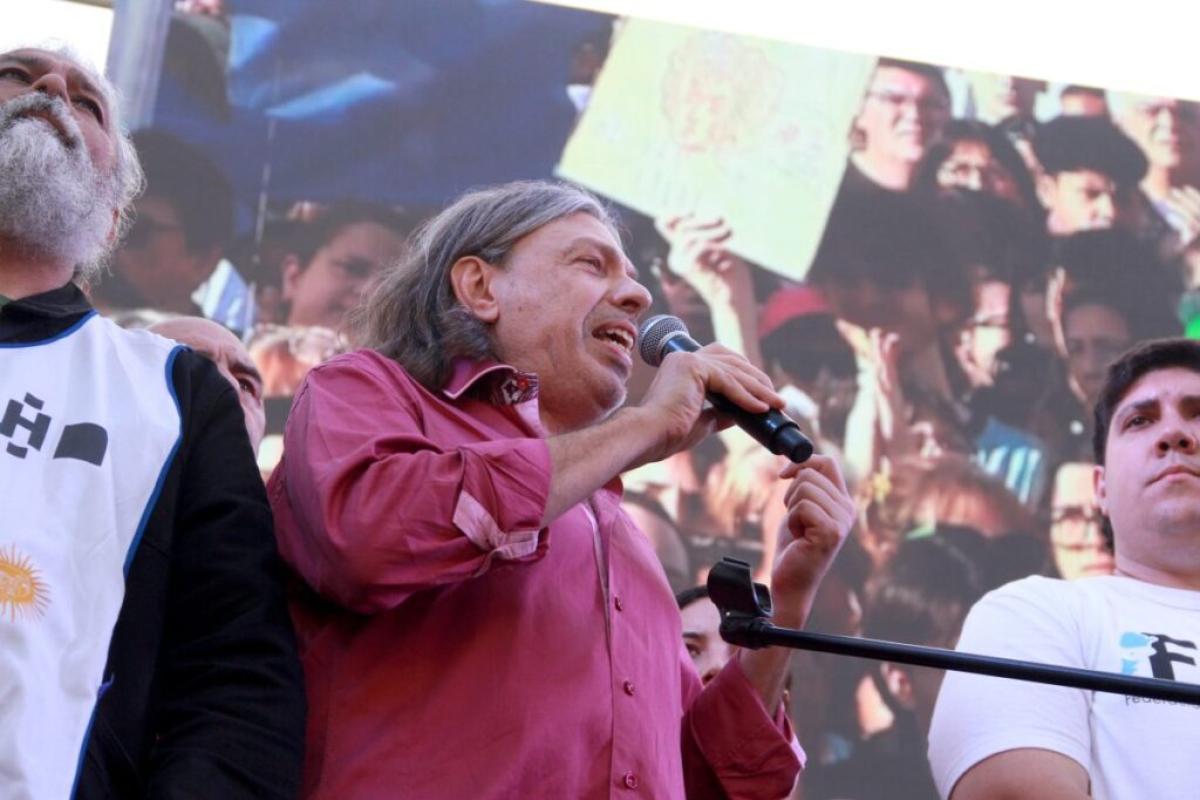Daniel Ricci exigió la reapertura de paritarias y reclamó el cumplimiento del financiamiento para las universidades