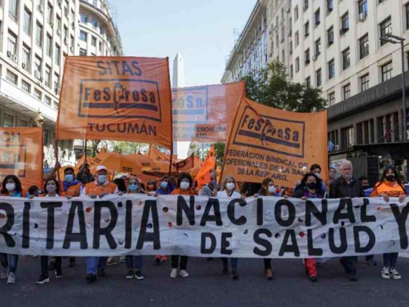 El 17 de julio, la salud se planta: paro nacional, marcha al Congreso y reclamo contra la precarización laboral