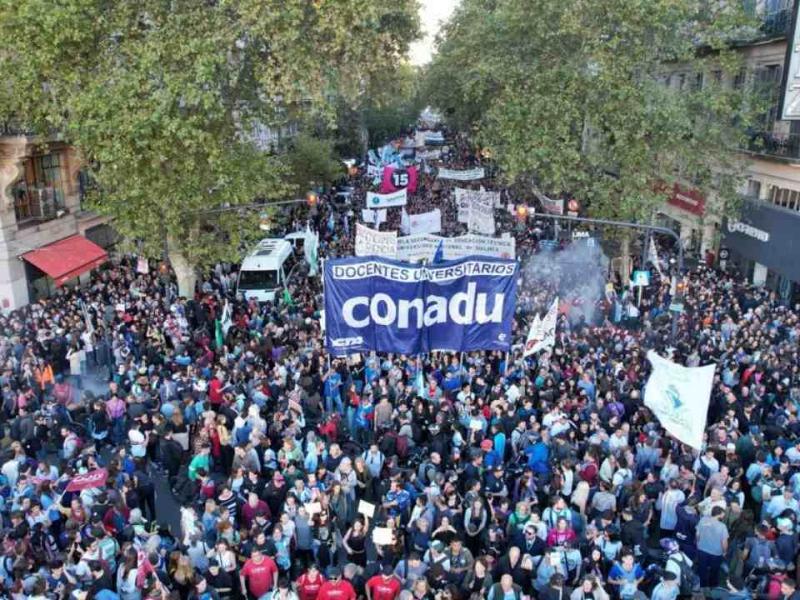 La CONADU convocó a un paro nacional universitario de 72 horas por salarios y financiamiento