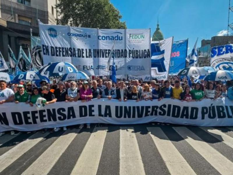 Universidades: gremios, estudiantes y rectores ratifican la unidad rumbo a la Marcha Federal del 12 de mayo