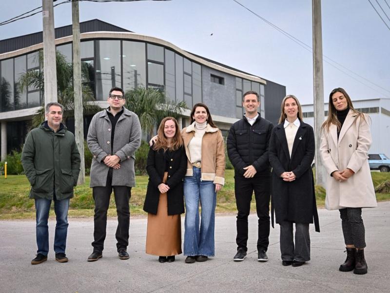 Nicolás Mantegazza visitó Moreno para articular agendas productivas y de infraestructura