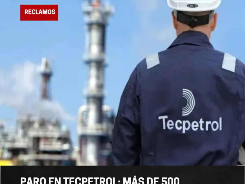 Paro en Tecpetrol: más de 500 trabajadores reclaman una recomposición salarial en un yacimiento de Neuquén