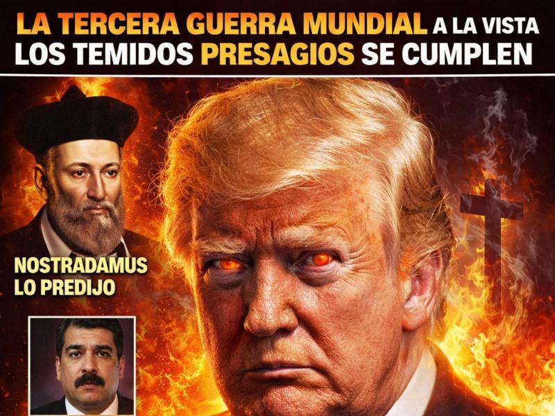 “MABUS EN LA NIEBLA”: el Tercer Anticristo, la caída de Maduro y el tablero 2026 que algunos leen como prólogo de una guerra total