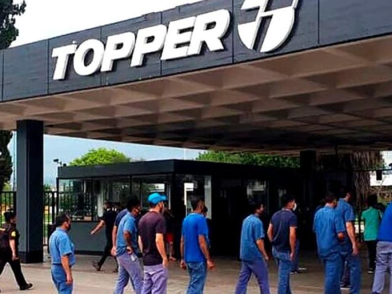 Preocupación en la única planta de Topper del país: ya se perdieron 160 puestos de trabajo y crece la incertidumbre
