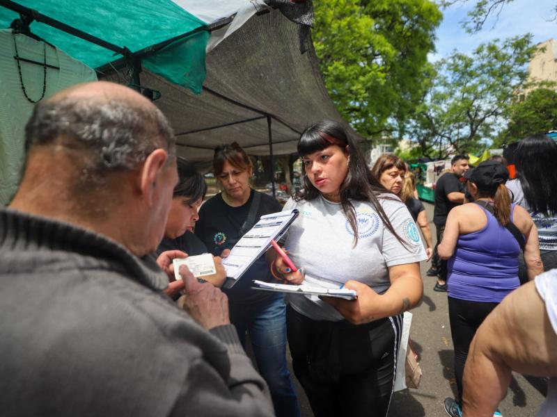 Feriantes se movilizan por una reforma laboral inclusiva y celebran su primer año como sindicato: “Los trabajadores informales tenemos derechos”