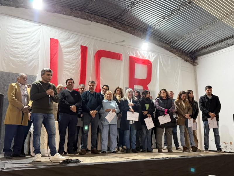 Con una Casa Radical colmada, asumieron las nuevas autoridades de la UCR de Magdalena para el período 2026-2028