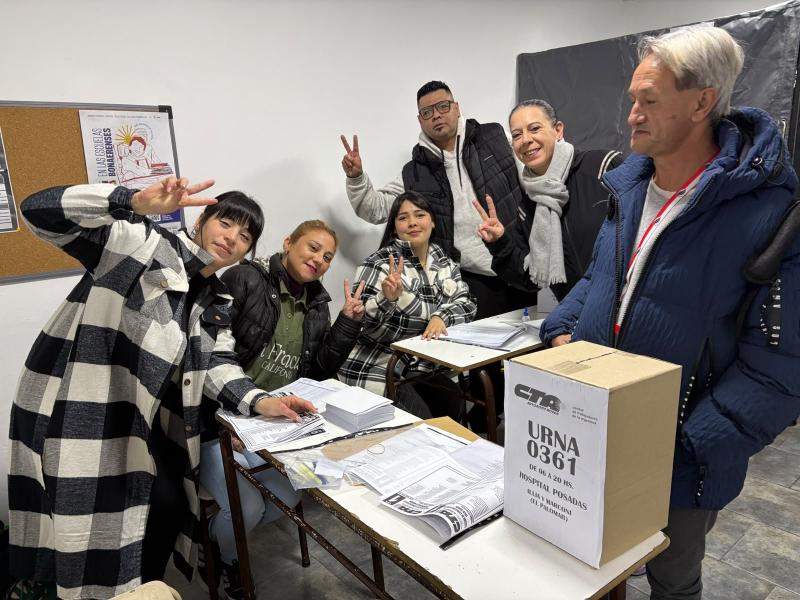 Hugo “Cachorro” Godoy renovó su mandato al frente de la CTA Autónoma con una amplia victoria