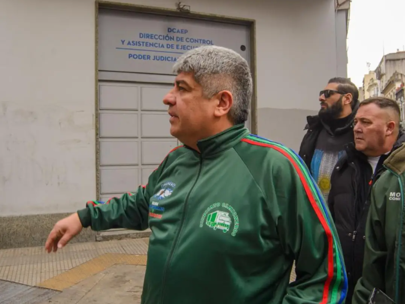 Pablo Moyano encabeza la protesta de Camioneros contra el Gobierno porteño por la continuidad laboral