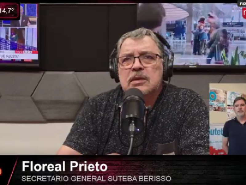Floreal Prieto: “La escuela es la caja de resonancia de la crisis social que atraviesa el país”