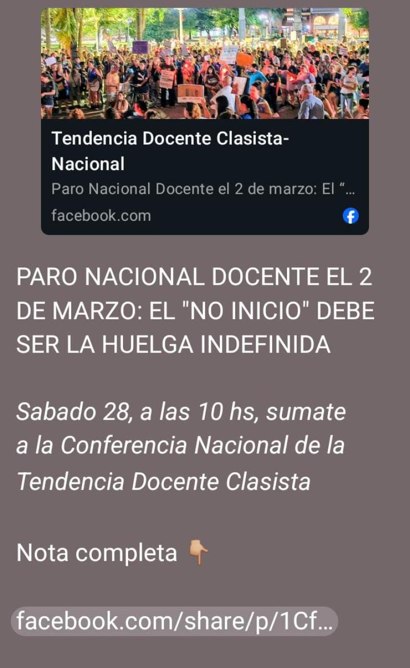 Movilización, paro y reclamo bajo el lema 