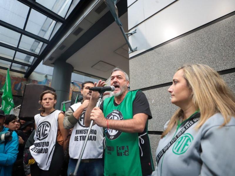 ATE denunció un vaciamiento en la Secretaría de Trabajo y alertó por el destino del histórico edificio de Callao